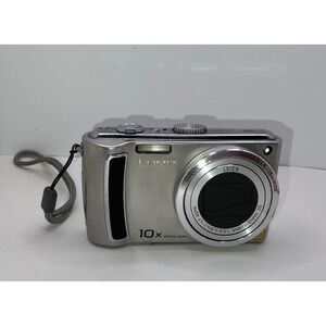 Panasonic Lumix DMC-ZS5 10x Optical Zoom Digital Camera Silver-TESTED WORKING